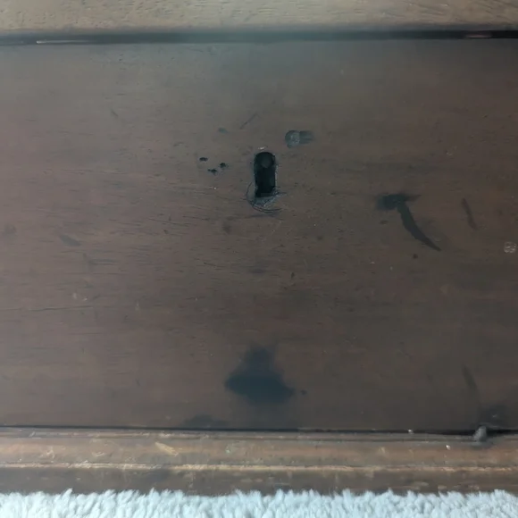 Antique "Token Box" Handmade In India - Picture 3 of 9